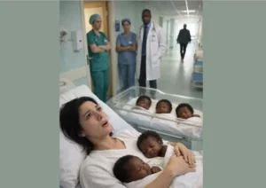 All five babies were Black. My husband denied them, stormed out of the hospital, and disappeared. I raised them alone—until, 30 years later, he came back… and the truth changed everything.