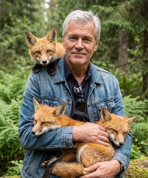A forester saved three fox cubs from a fire, thinking he was just doing a good deed, but what happened years later took him completely by surprise.