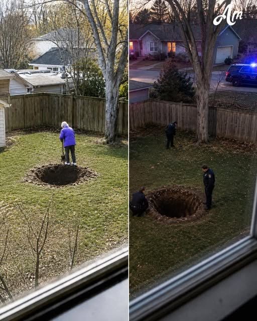 My Neighbor Dug Holes in His Backyard Every Weekend – Then the Police Suddenly Arrived One Morning