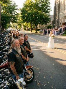My Daughter’s Fiancé Asked Her Not to Invite Me to the Wedding Because I’m a Biker — On the Wedding Day, 50 of My Brothers Lined the Street Across From the Church and Did the Only Thing We Could Do