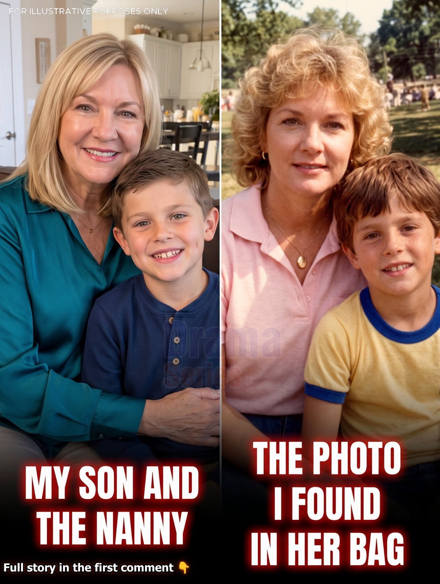 We Hired an Elderly Nanny—Then an Old Photo Fell from Her Bag… and the Boy in It Looked Exactly Like My Son