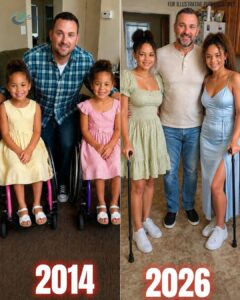 FOR TWELVE YEARS, I GAVE UP EVERYTHING TO HELP MY DAUGHTERS WALK AGAIN—THEN ON FATHER’S DAY, THEY REVEALED THE SECRET THEY’D BEEN HIDING FROM ME