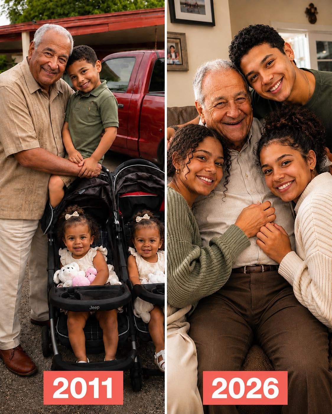 I Adopted My Granddaughter’s Three Children After She Ran Off with Her Husband – 15 Years Later, She Came Back for the Oldest Boy’s Birthday, and He Handed Her a Gift That Made Her Turn Pale