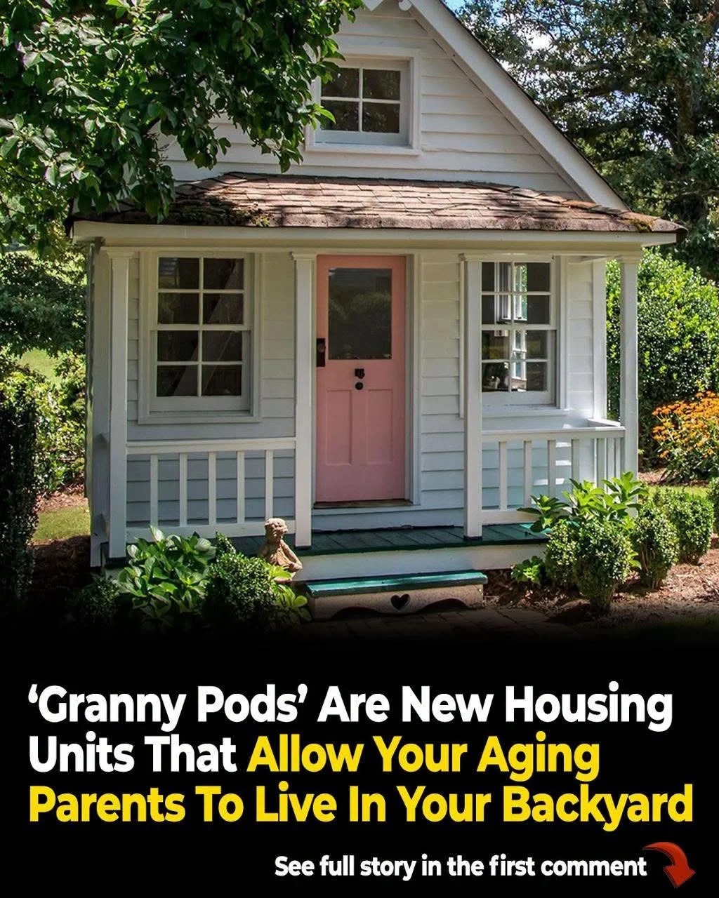 “Granny Pods” Now Allow Your Aging Parents to Live in Your Backyard