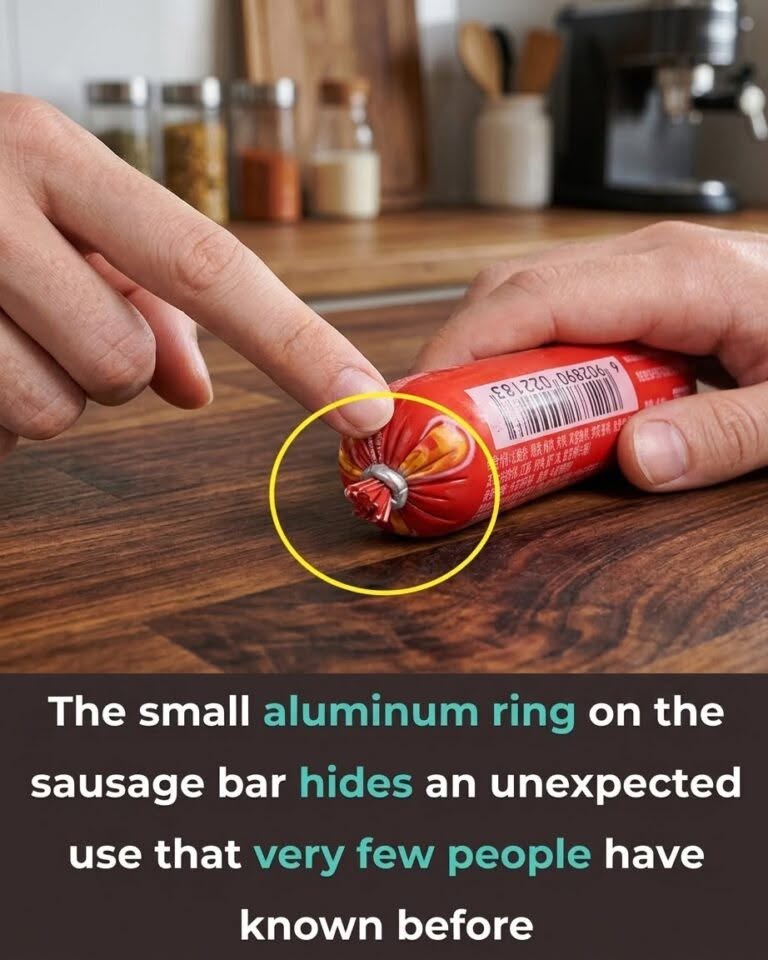 The Hidden Purpose of the Small Aluminum Ring on Sausage Sticks
