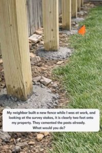 My Neighbor Built a Fence Two Feet Onto My Property — What Should I Do?