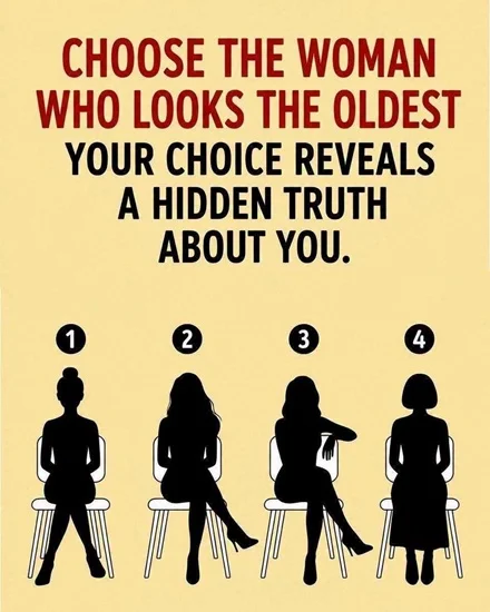 Which Woman Looks the Oldest? Take a Careful Look and Make Your Choice