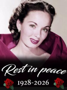 With heavy hearts, we share the sad news that this beloved star from Hollywood’s Golden Age, who brought so much joy, has passed away