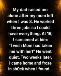 I Screamed I Wanted My Mom Back — My Dad’s Response Broke Me