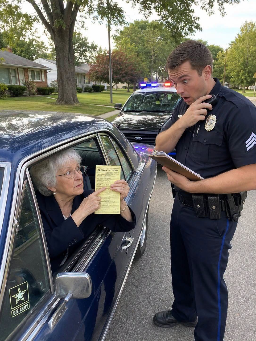 I Gave A Speeding Ticket To The Woman Who Wrote The Law