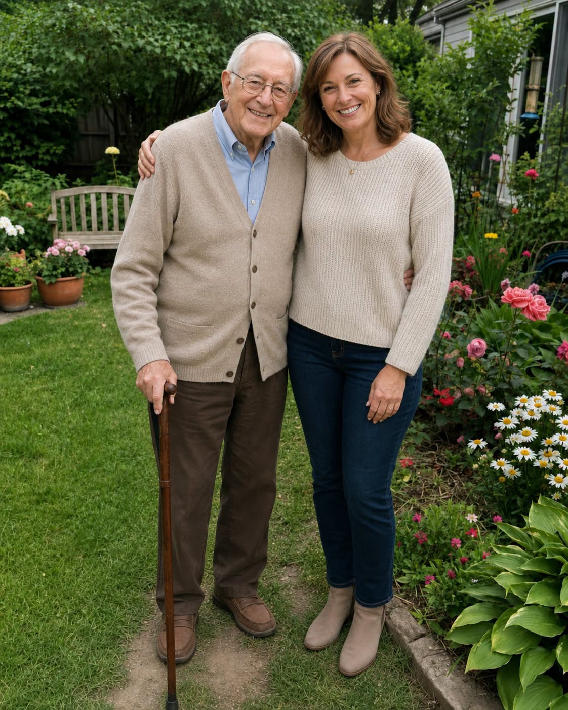 My Late Father’s Final Act of Kindness Was Paying a Stranger’s Medical Bills—Then the Stranger Came to My Door With a Secret