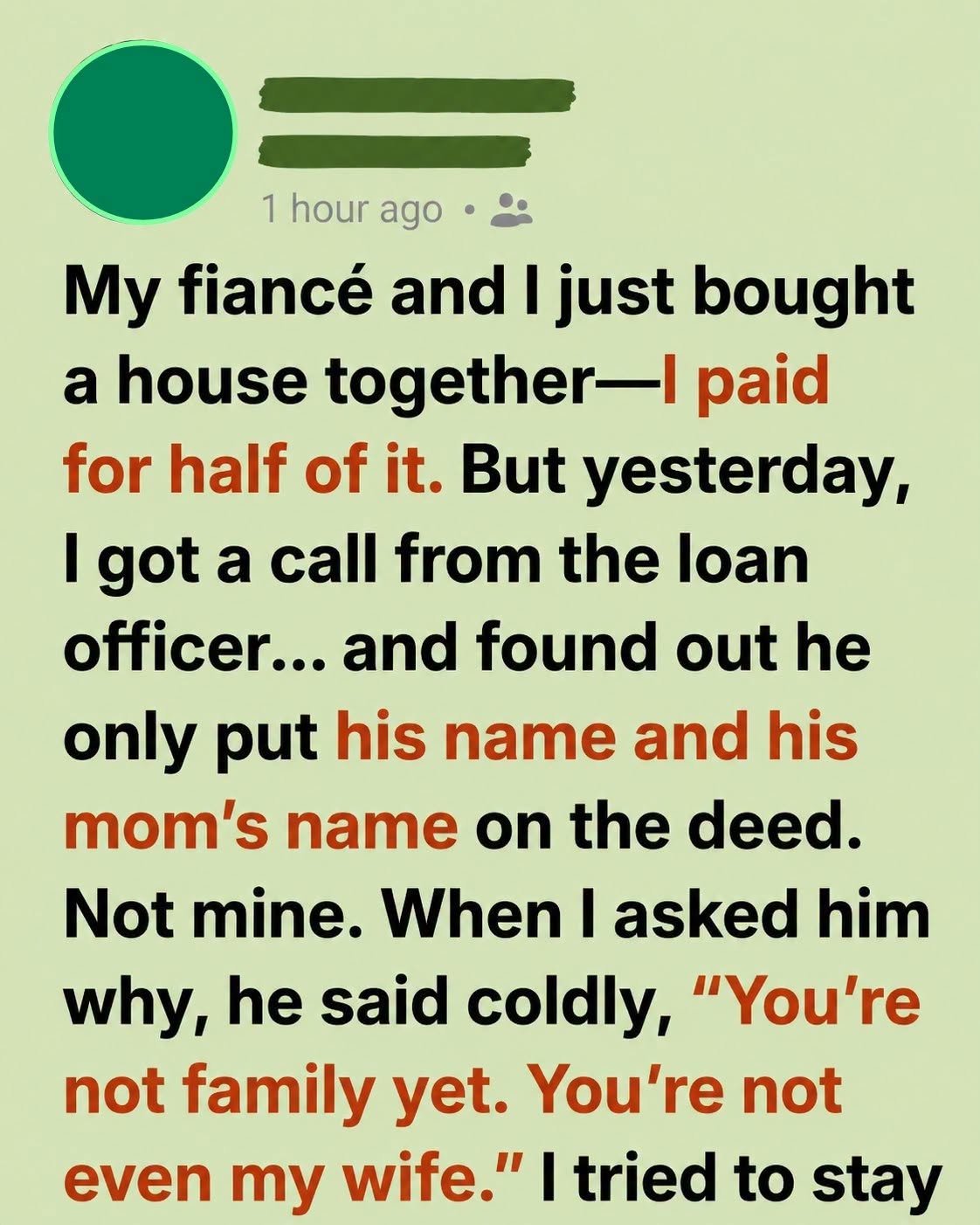 My Fiancé Chose His Mother Over Me—And That Was the Moment Everything Changed