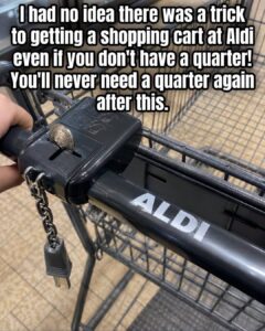 How to Shop at Aldi If You Forgot a Quarter