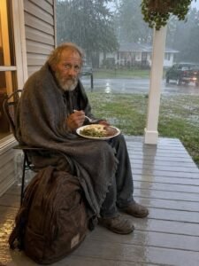 A Homeless Man Took Shelter on My Porch for One Night, but What He Left Behind Brought Me to Tears
