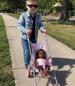 Six Year Old Boys Pink Stroller Exposed His Fathers Secret Family