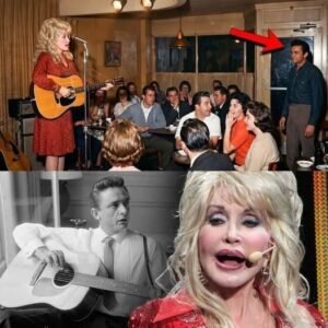Johnny Cash Walked Into Dolly Parton’s Concert Uninvited — The Moment That Changed the Night