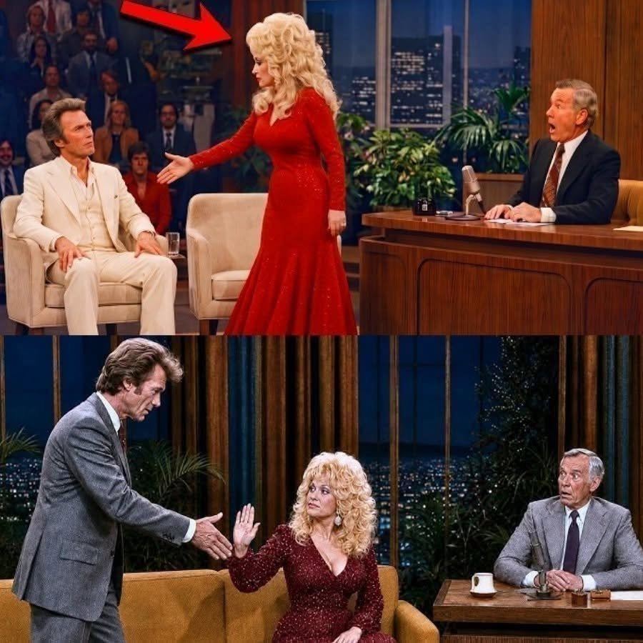 Clint Eastwood Refused To Shake Dolly Parton’s Hand — Her Response Left The Entire Studio Silent