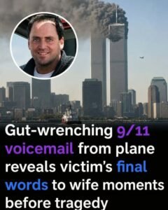 Gut-wrenching 9/11 voicemail reveals victim’s final words to his wife moments before tragedy