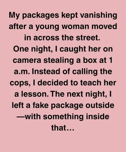 Packages Vanish After Neighbor Moves In