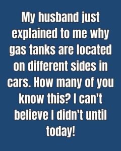 Why are Gas Tanks Located on Different Sides in Various Cars