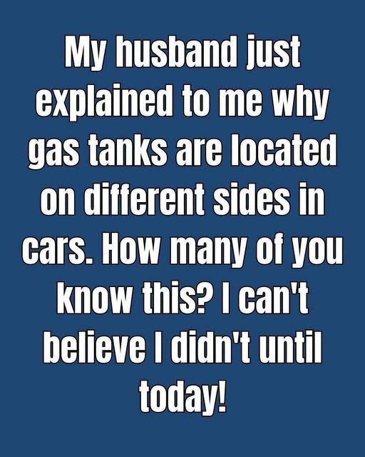 Why are Gas Tanks Located on Different Sides in Various Cars