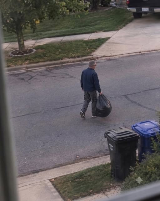 After 29 Years of Marriage, My Husband Suddenly Insisted on Taking Out the Trash Every Night — On the Third Night, I Quietly Followed Him