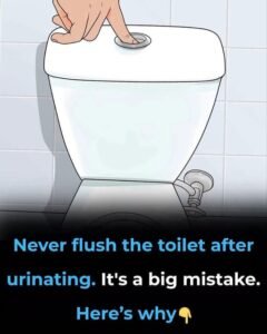 Why You Shouldn’t Always Flush After Every Trip to the Toilet