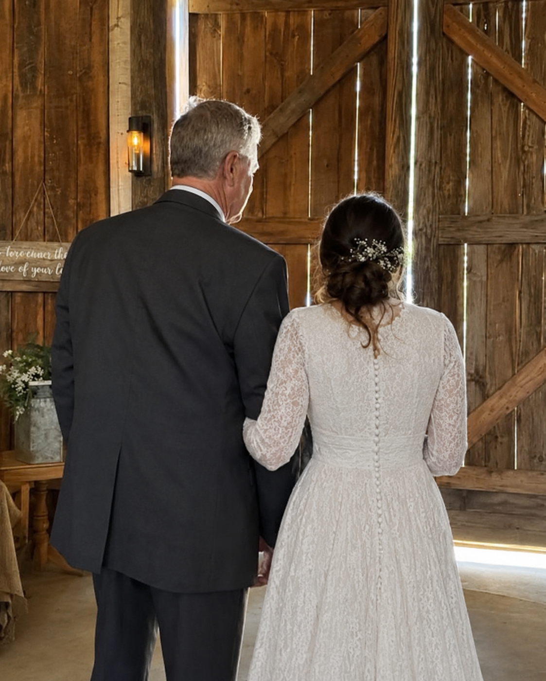 The man who stepped in when my father refused to walk me down the aisle
